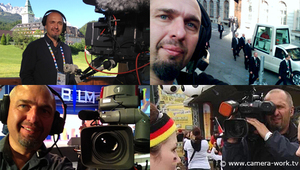 Als Kameramann für BR SAT1 N24. Pabst Benedikt, G7 Gipfel 2015